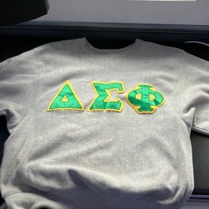 Gray vintage Champion crew neck